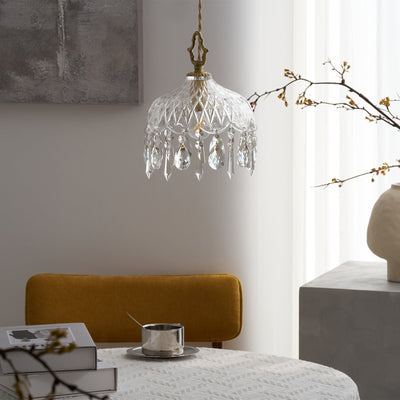 Moka Crystal Vintage Pendant Lamp