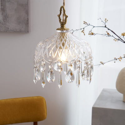 Moka Crystal Vintage Pendant Lamp
