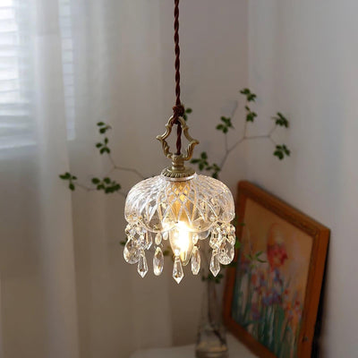 Moka Crystal Vintage Pendant Lamp