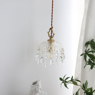 Moka Crystal Vintage Pendant Lamp