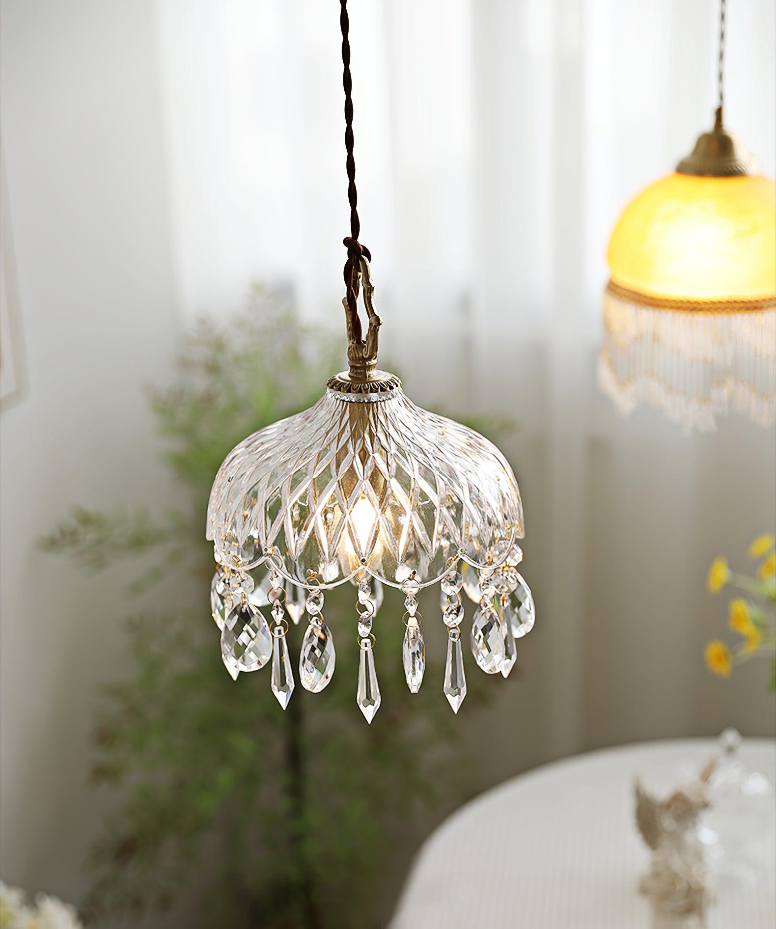 Moka Crystal Vintage Pendant Lamp