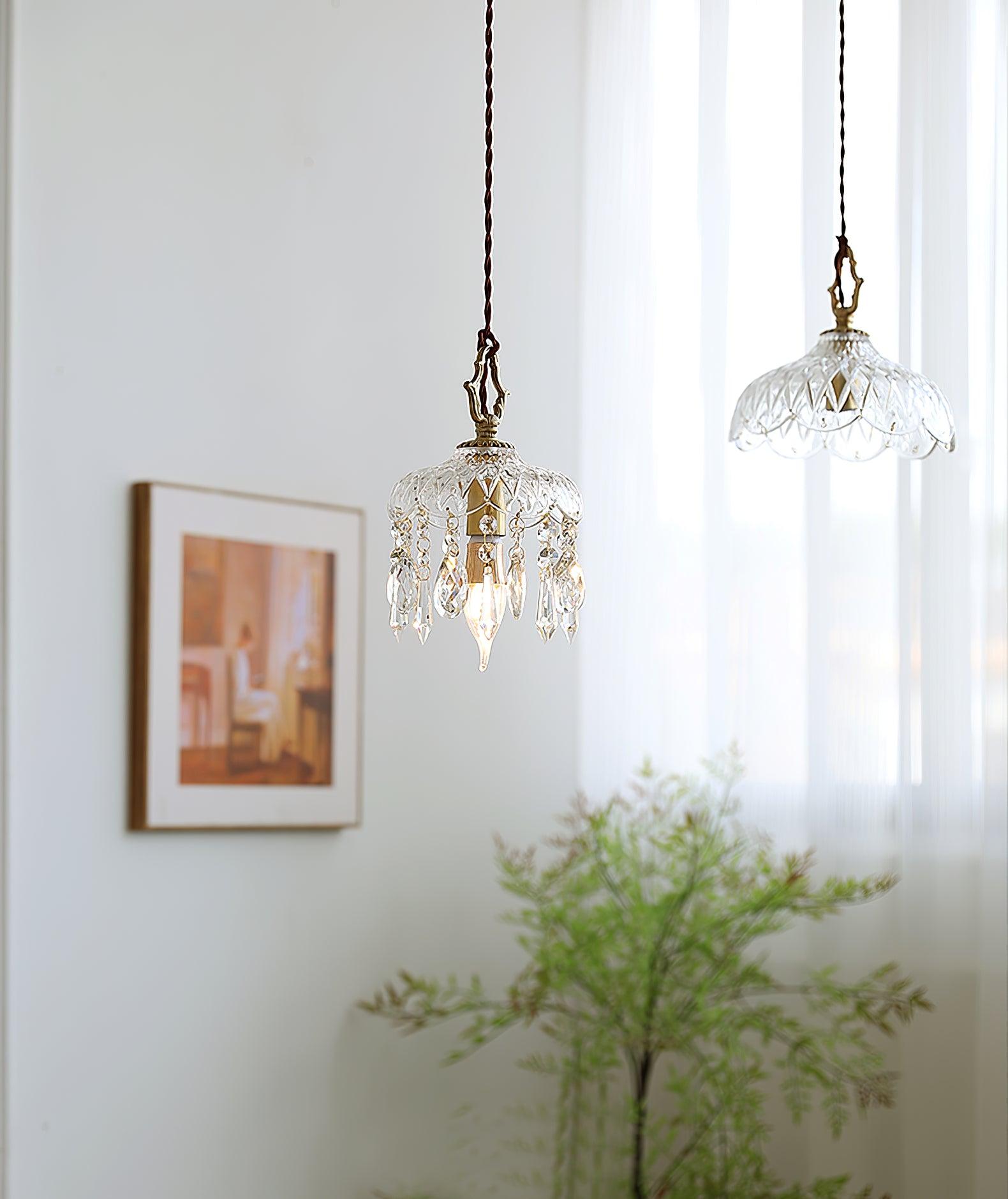 Moka Crystal Vintage Pendant Lamp
