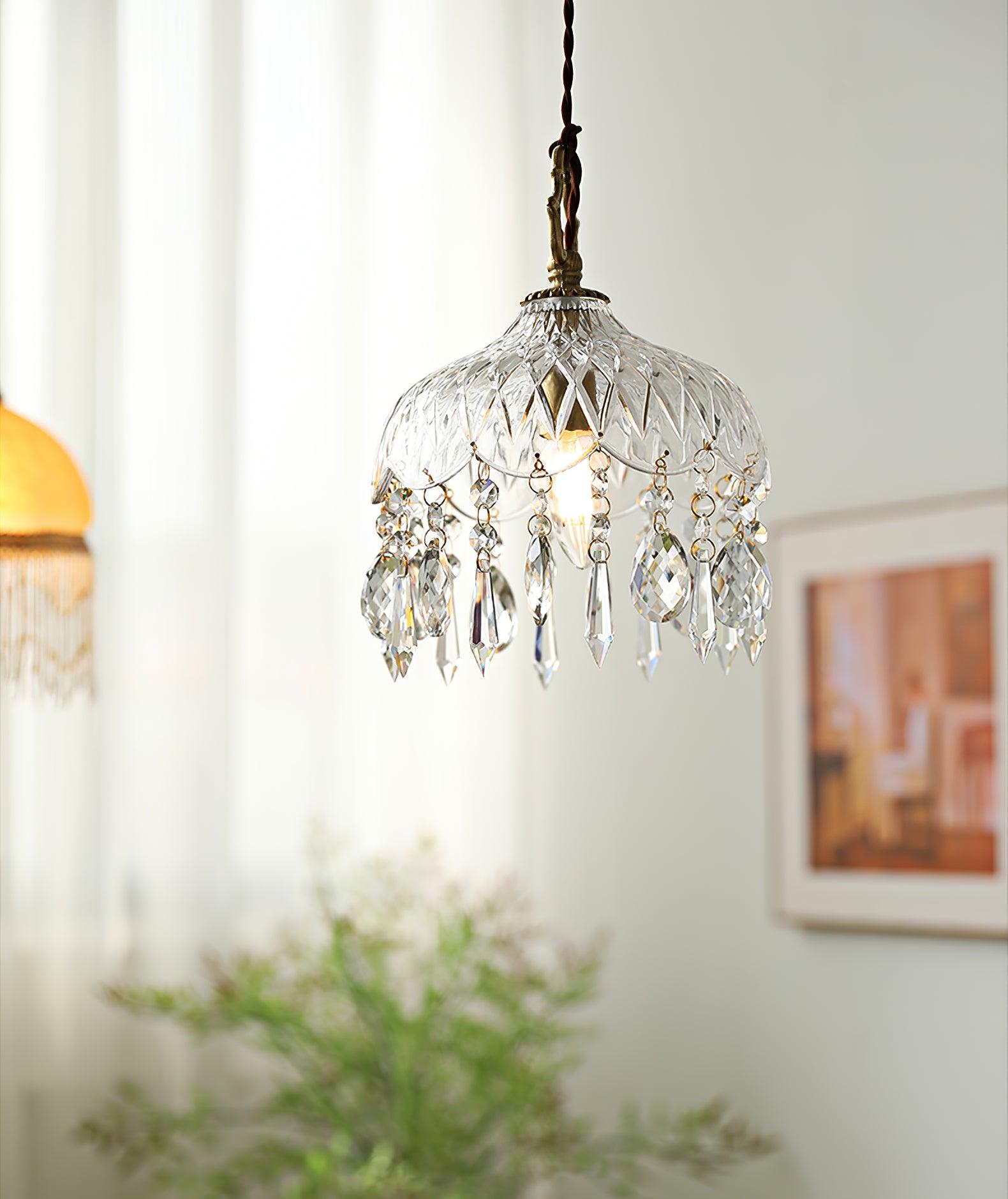 Moka Crystal Vintage Pendant Lamp