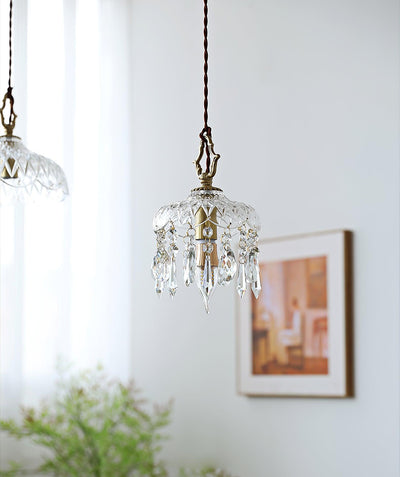 Moka Crystal Vintage Pendant Lamp