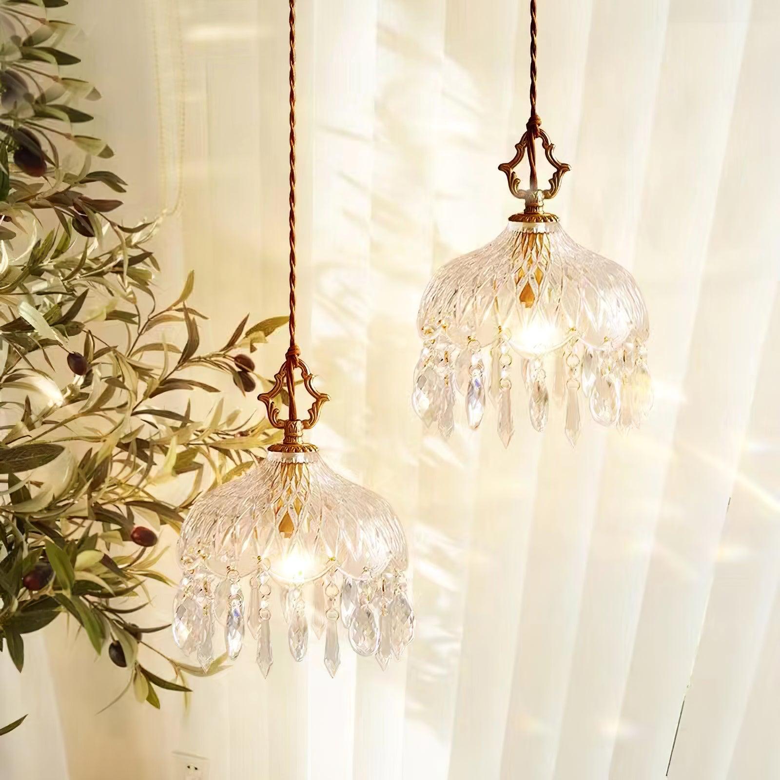 Moka Crystal Vintage Pendant Lamp