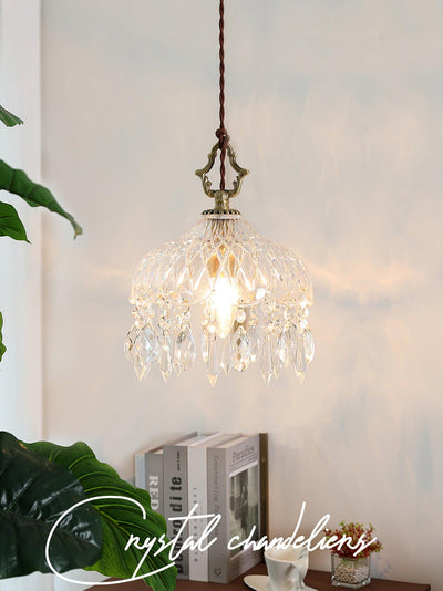Moka Crystal Vintage Pendant Lamp