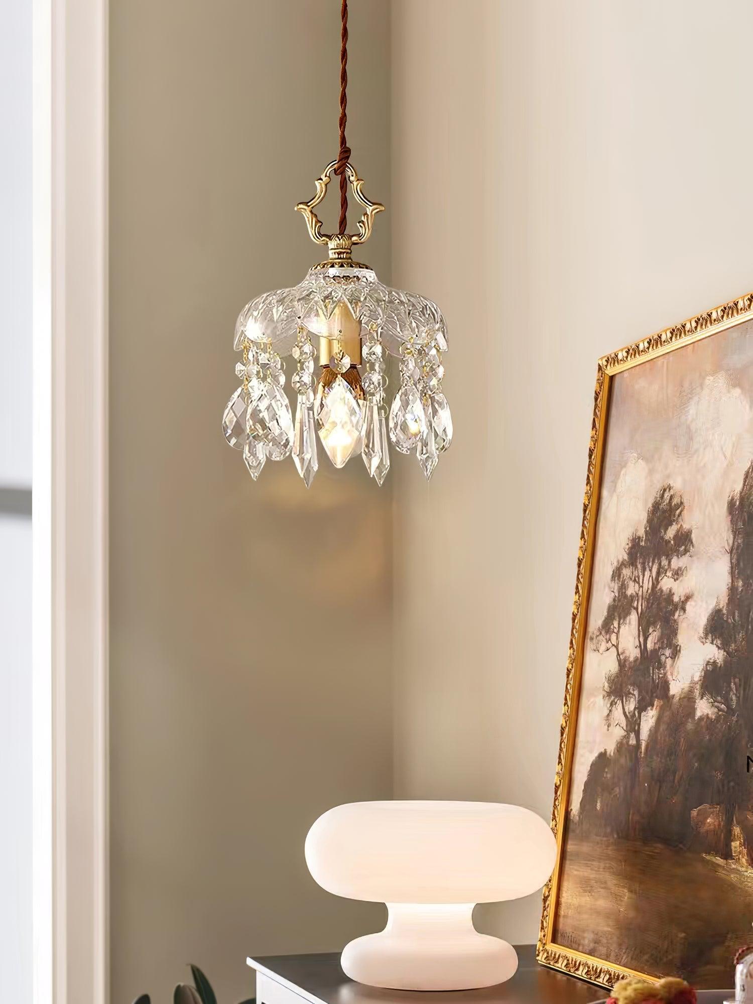 Moka Crystal Vintage Pendant Lamp