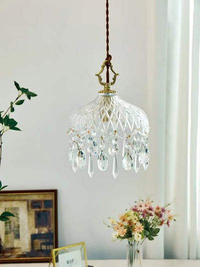 Moka Crystal Vintage Pendant Lamp