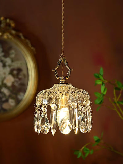 Moka Crystal Vintage Pendant Lamp