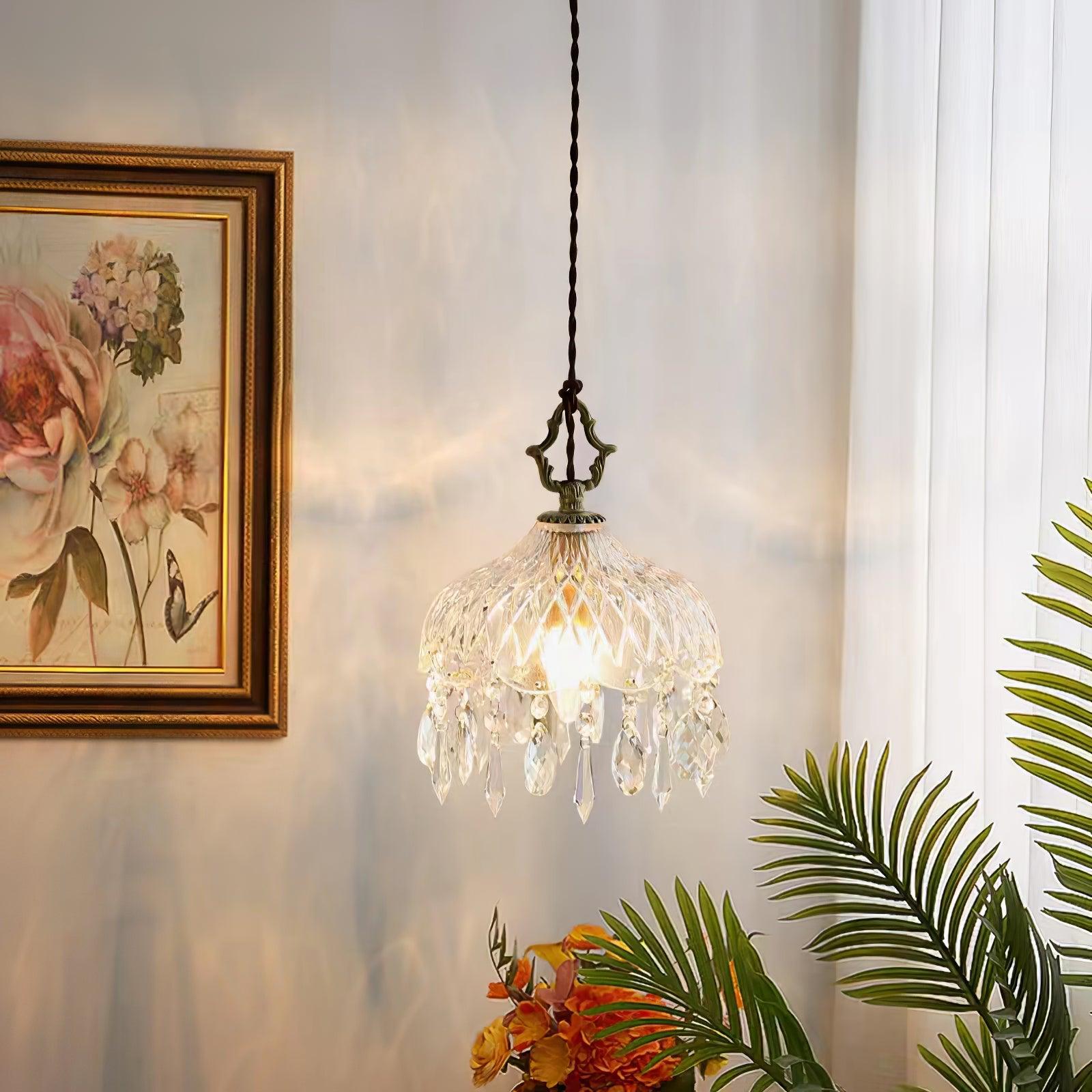 Moka Crystal Vintage Pendant Lamp