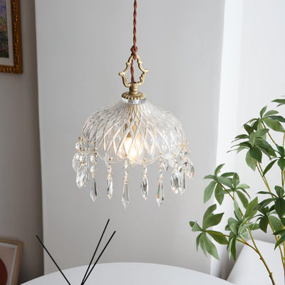 Moka Crystal Vintage Pendant Lamp