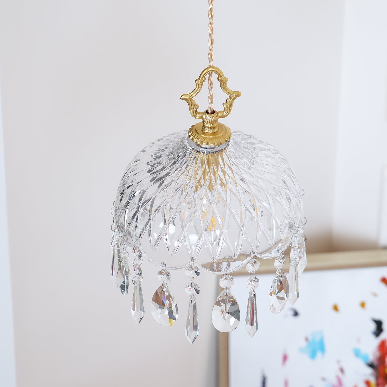 Moka Crystal Vintage Pendant Lamp