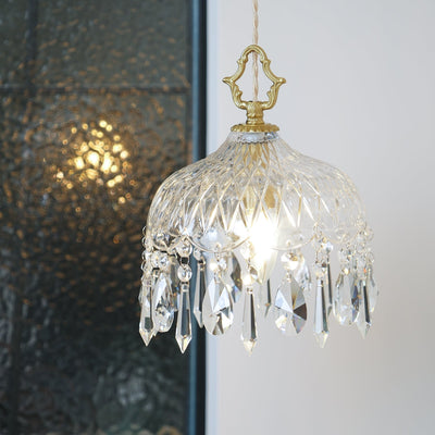 Moka Crystal Vintage Pendant Lamp