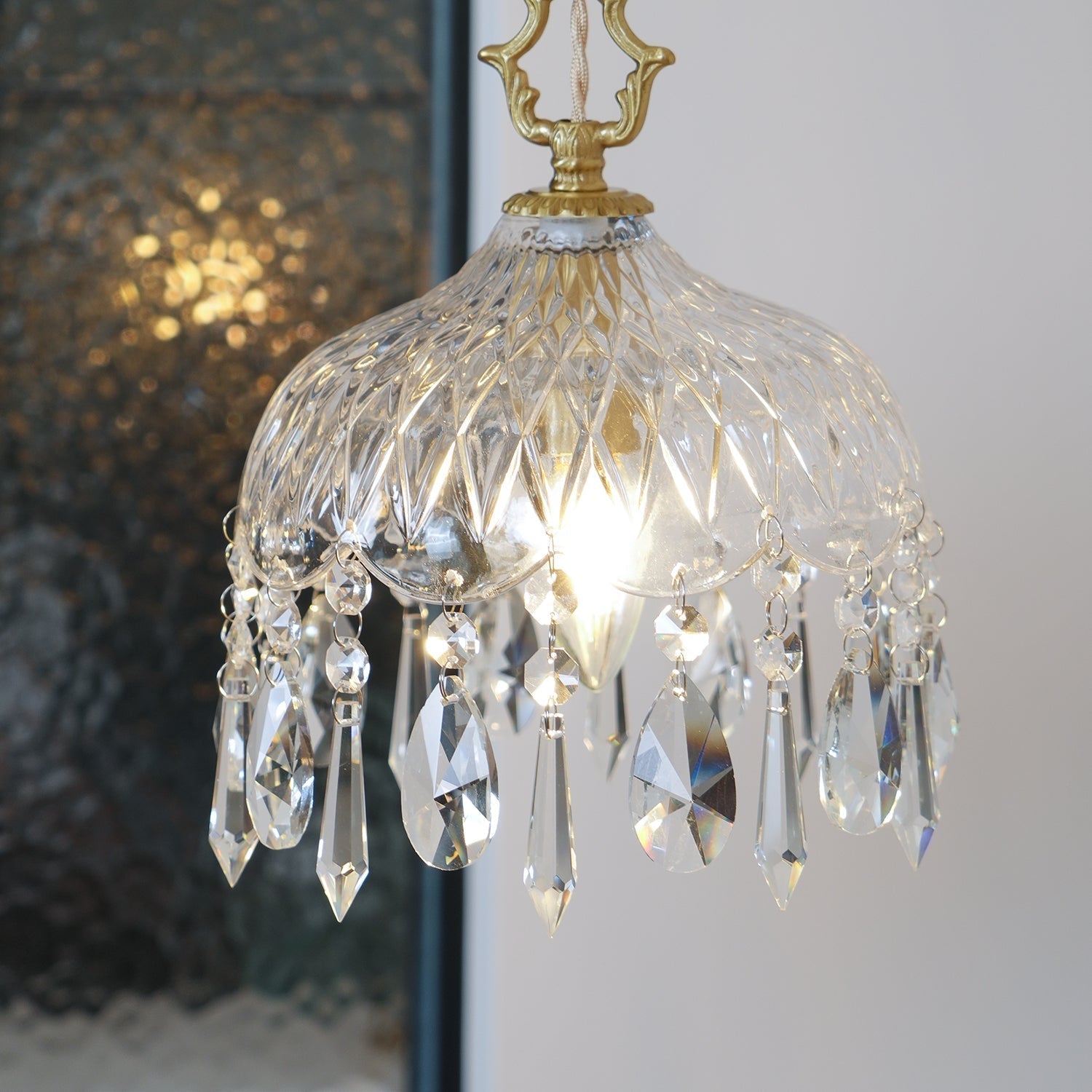 Moka Crystal Vintage Pendant Lamp