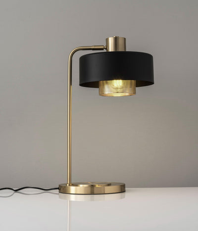 Bronze Contemporary Table Lamp