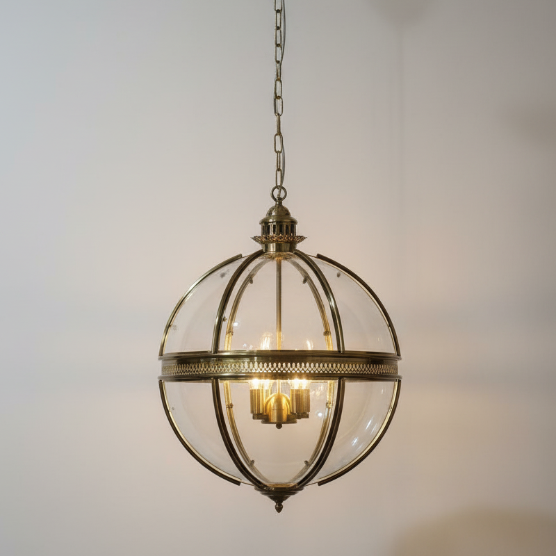 Aureford Glass Linear Pendant Light