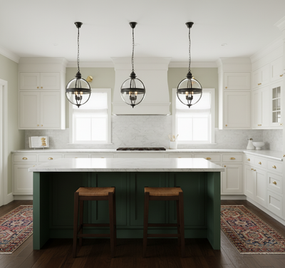 Aureford Glass Linear Pendant Light