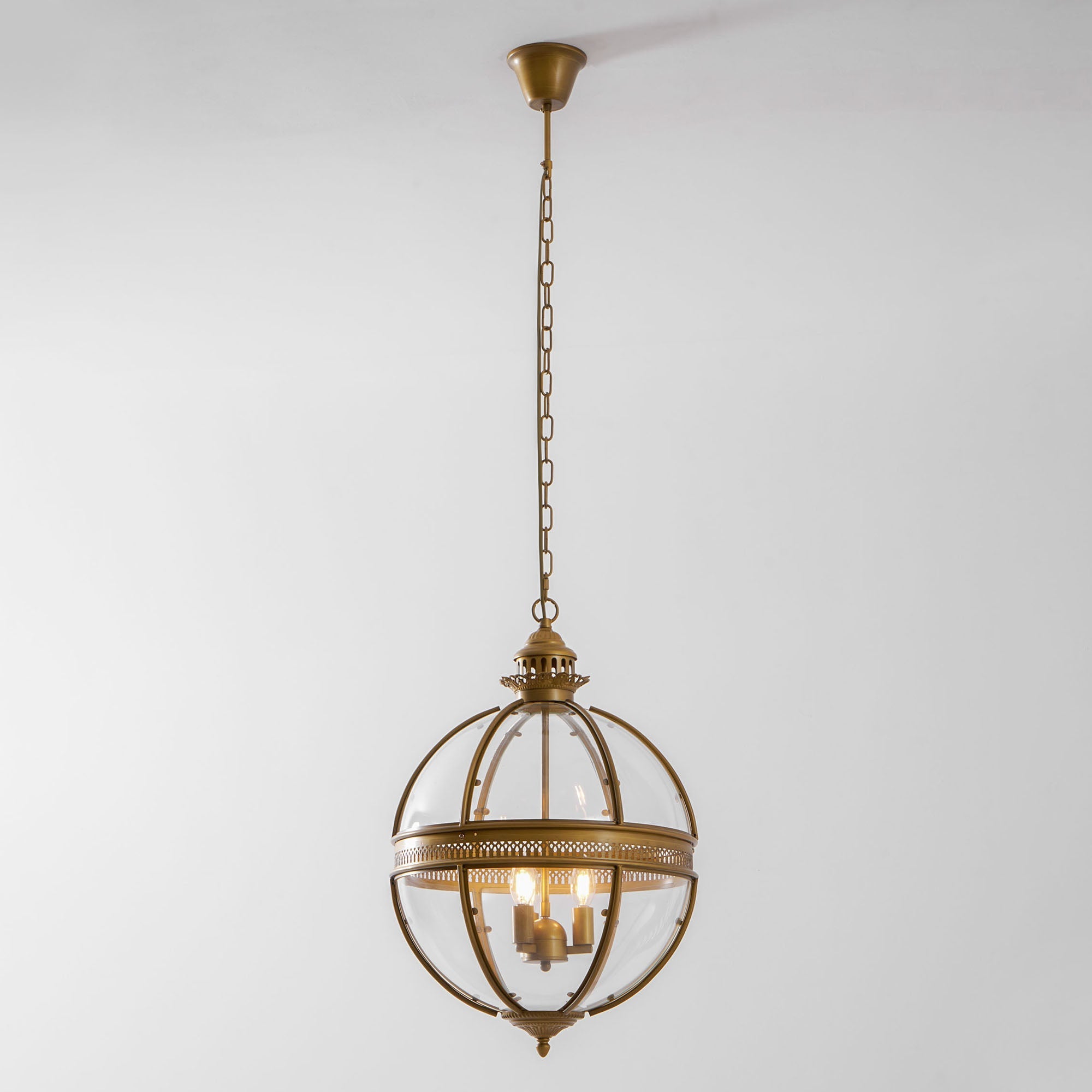 Aureford Glass Linear Pendant Light