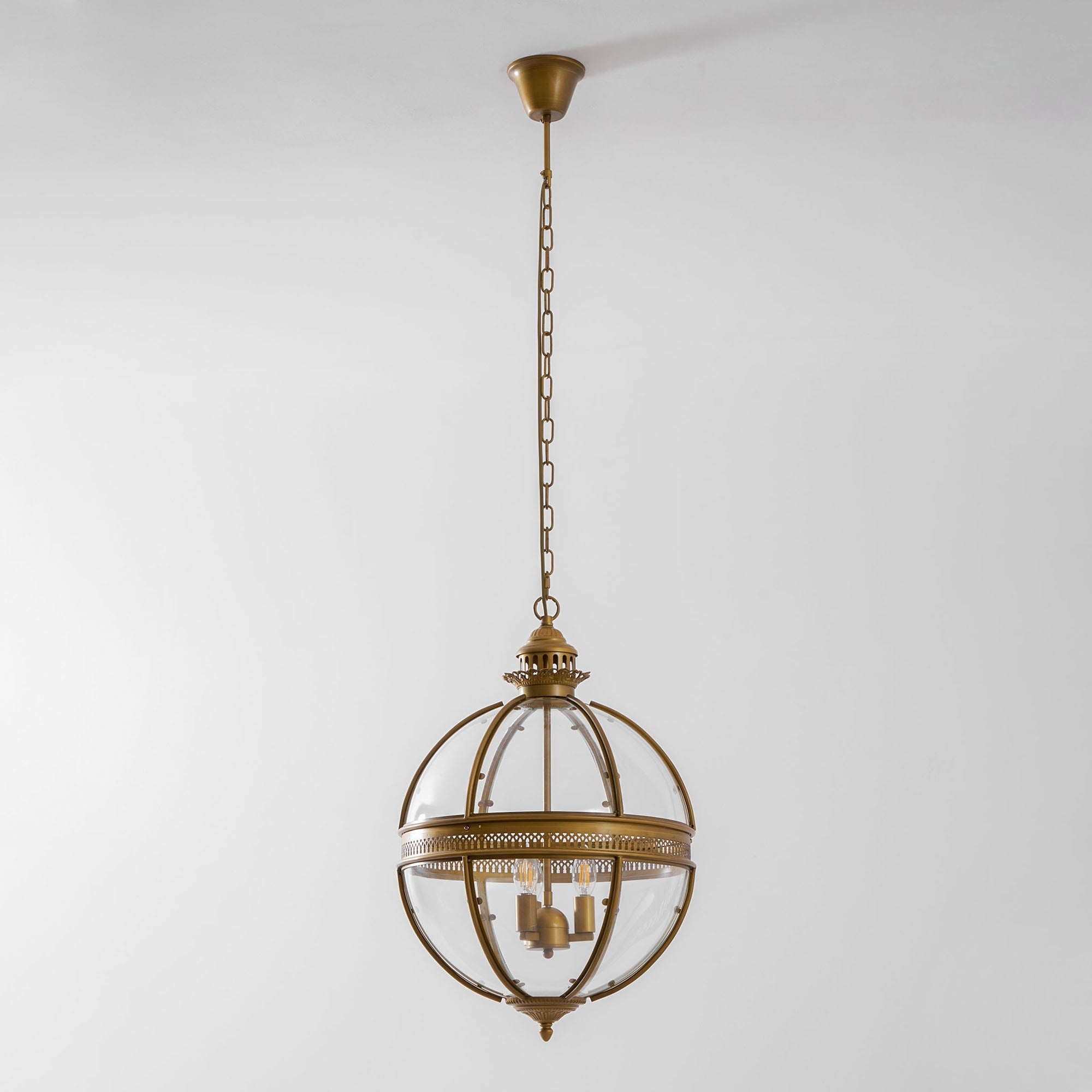 Aureford Glass Linear Pendant Light