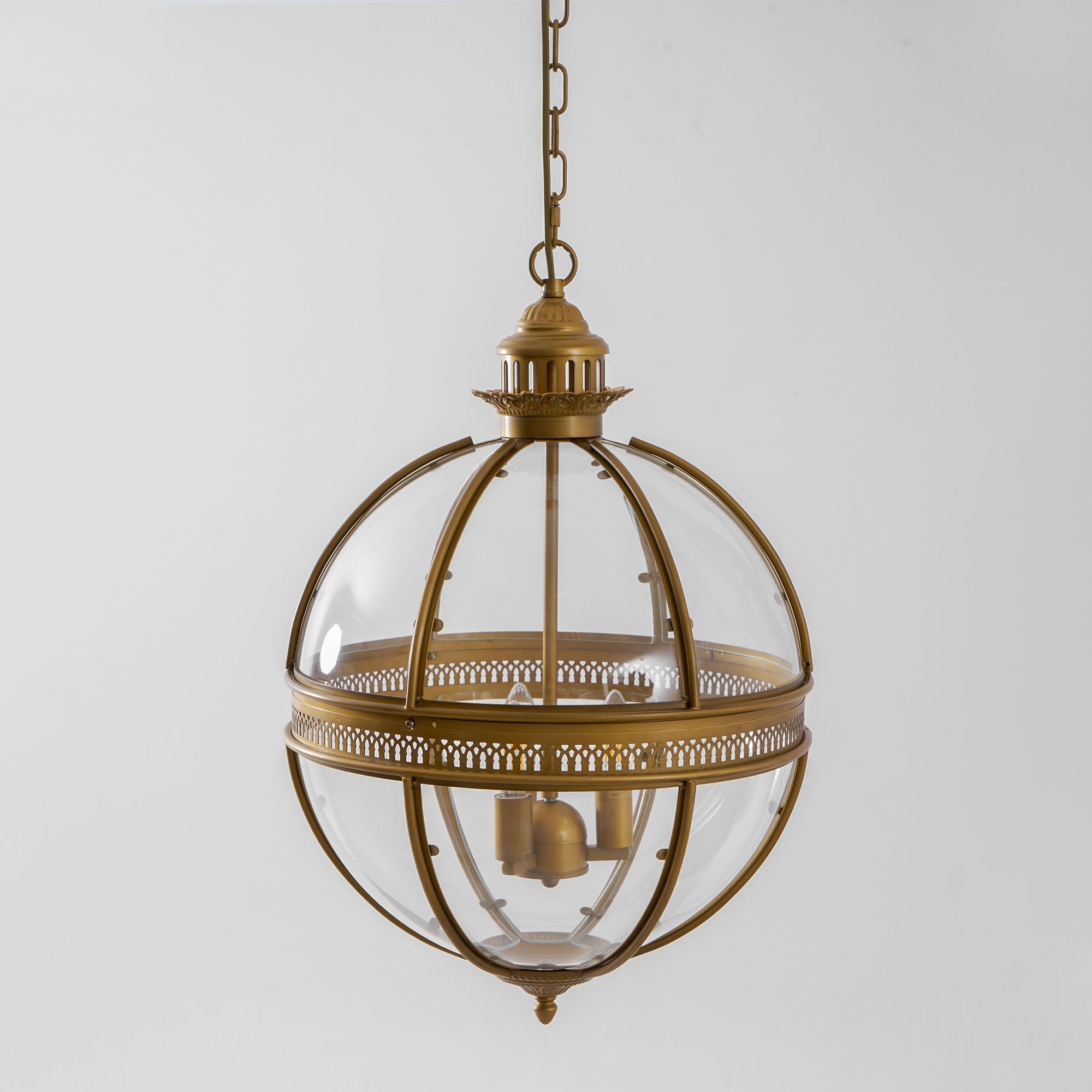 Aureford Glass Linear Pendant Light