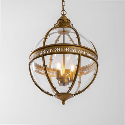 Aureford Glass Linear Pendant Light