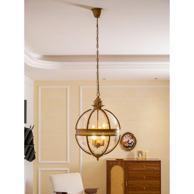 Aureford Glass Linear Pendant Light