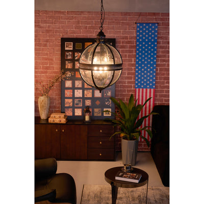 Aureford Glass Linear Pendant Light