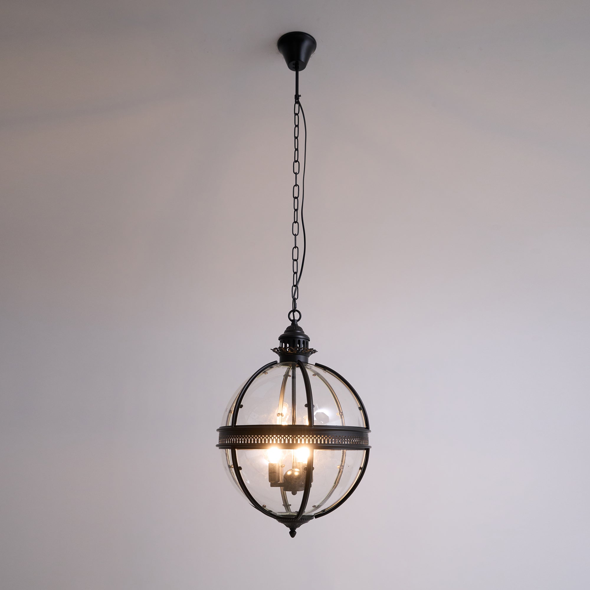 Aureford Glass Linear Pendant Light