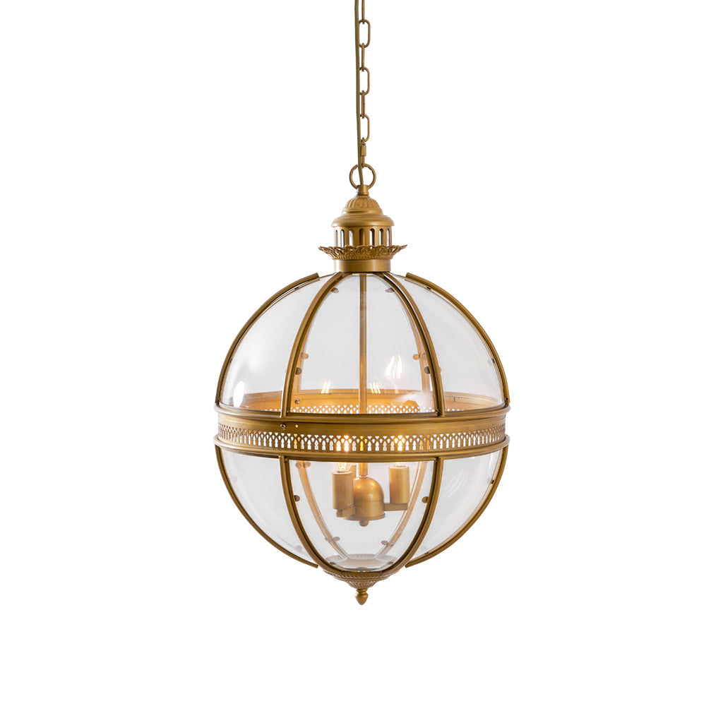 Aureford Glass Linear Pendant Light