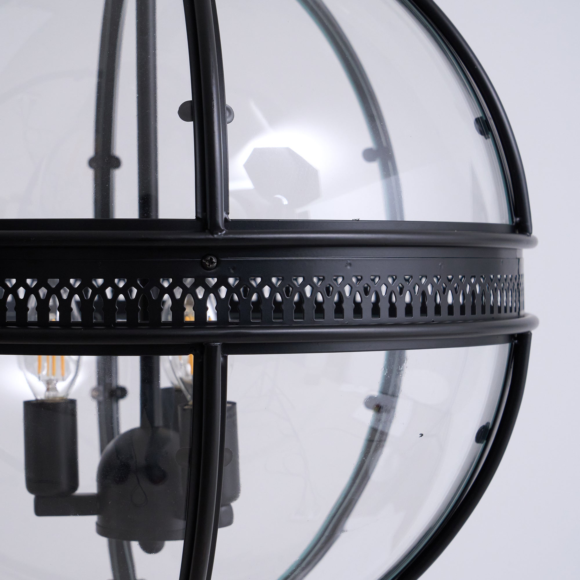 Aureford Glass Linear Pendant Light
