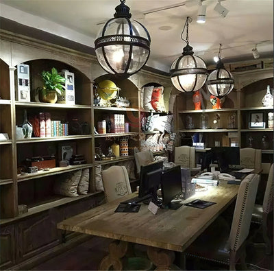 Epoch Retro Braeden Pendant Light Glass