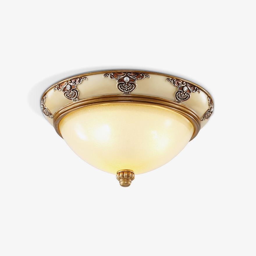 Eiriveon Ceiling Lamp Frosted Glass Antique Vintage