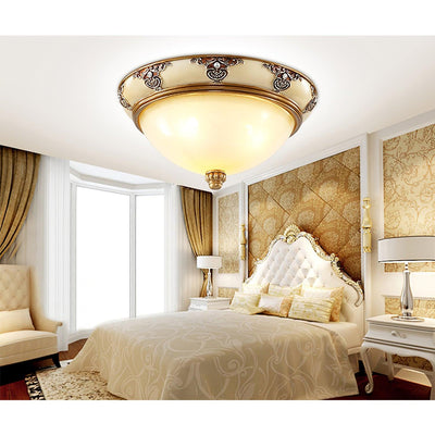 Eiriveon Ceiling Lamp Frosted Glass Antique Vintage