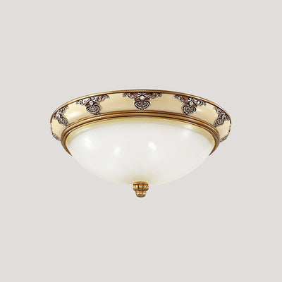 Eiriveon Ceiling Lamp Frosted Glass Antique Vintage