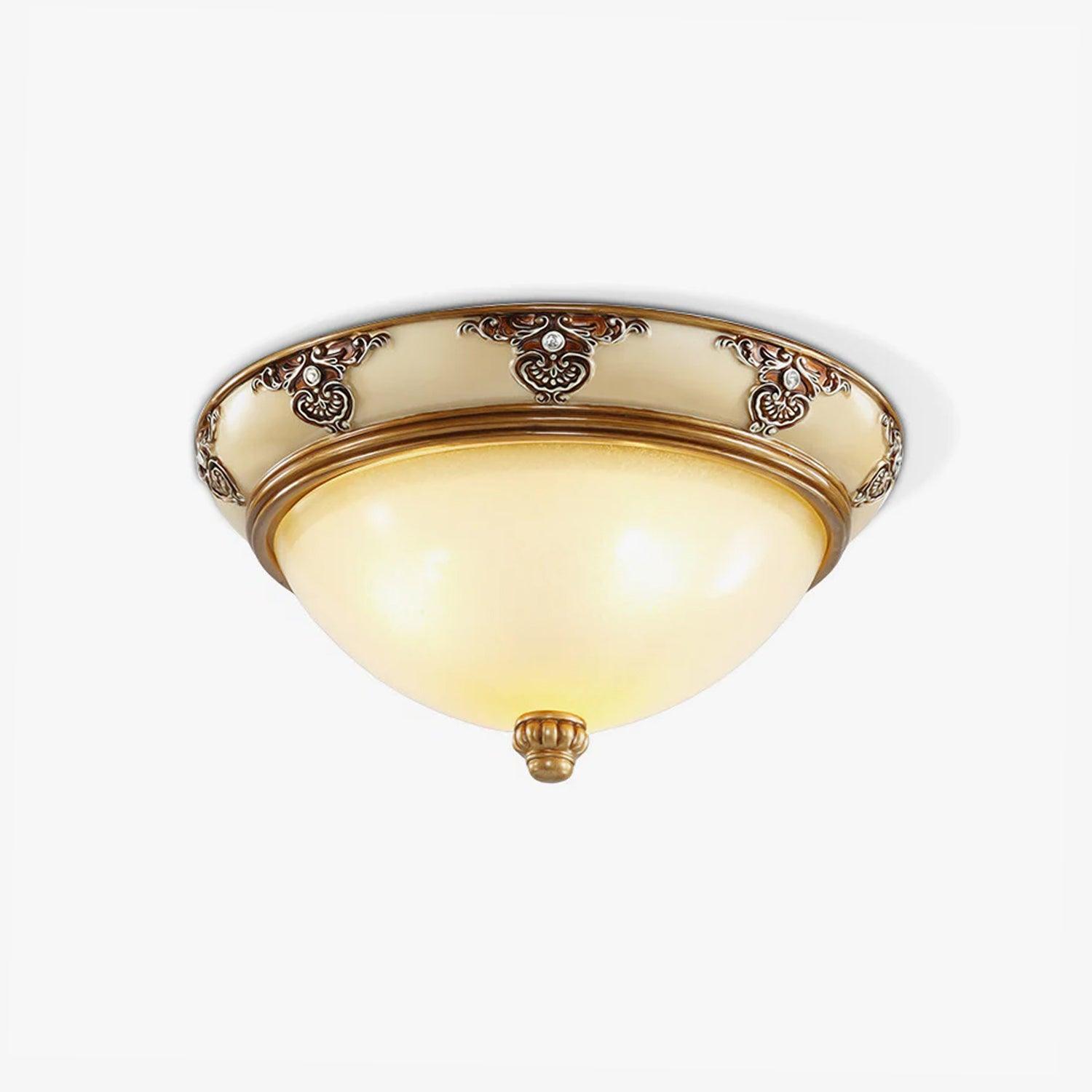 Eiriveon Ceiling Lamp Frosted Glass Antique Vintage