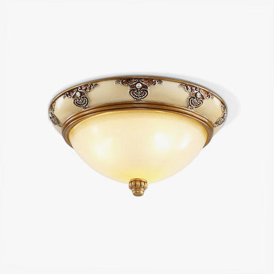 Eiriveon Ceiling Lamp Frosted Glass Antique Vintage