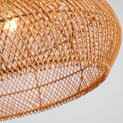 Clairstone Rattan Pendant Light