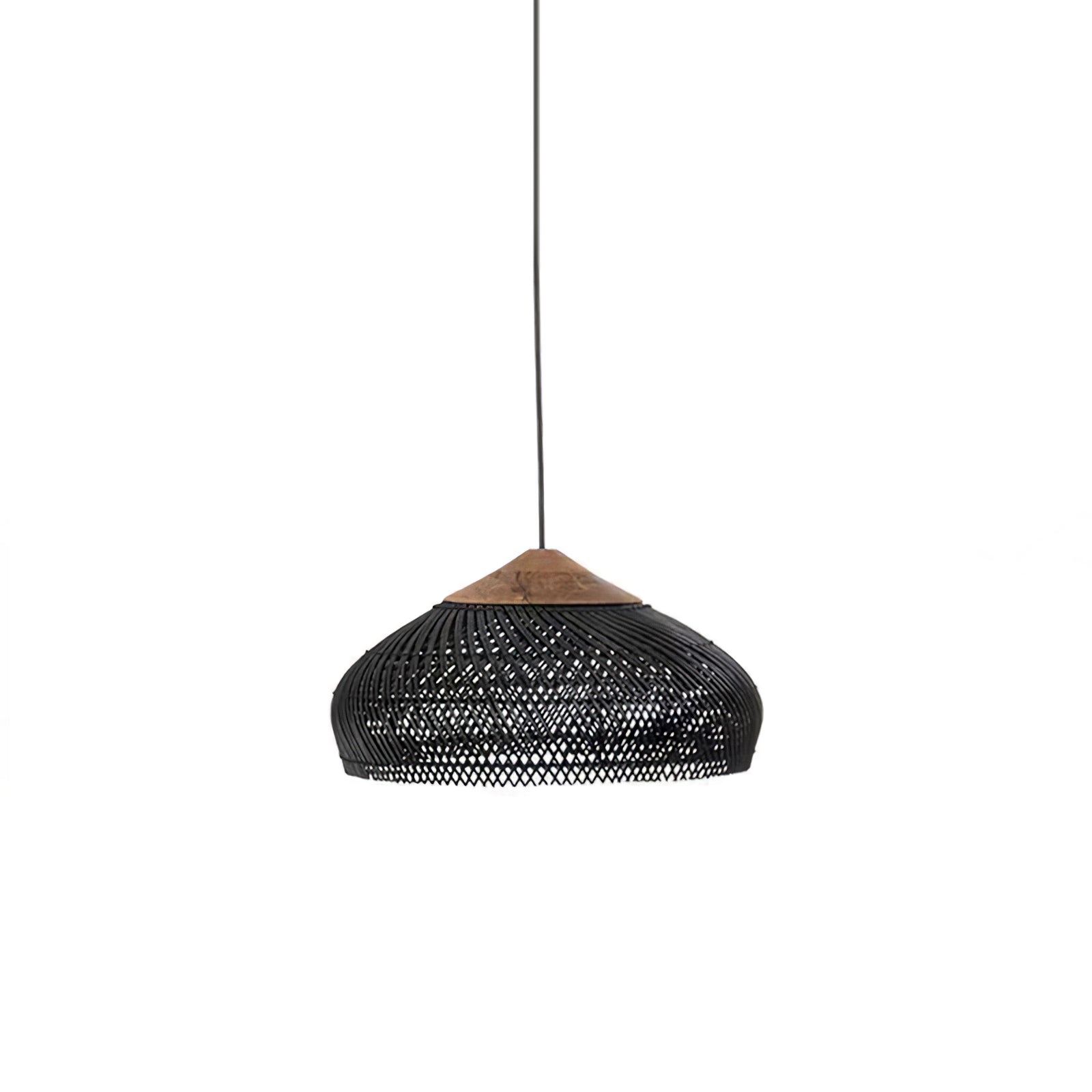 Ritta Braided Rattan Pendant Light