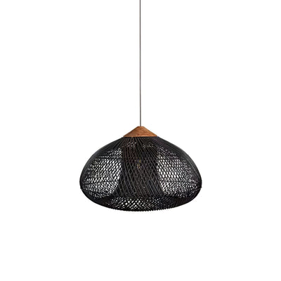 Ritta Braided Rattan Pendant Light