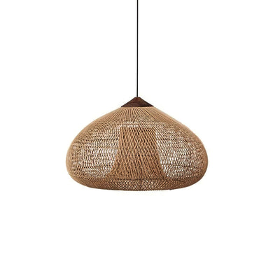 Ritta Braided Rattan Pendant Light