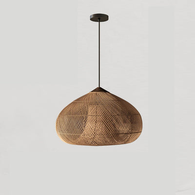Ritta Braided Rattan Pendant Light