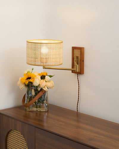Rivaro Swing Arm Wall Lamp - Neutral Decor