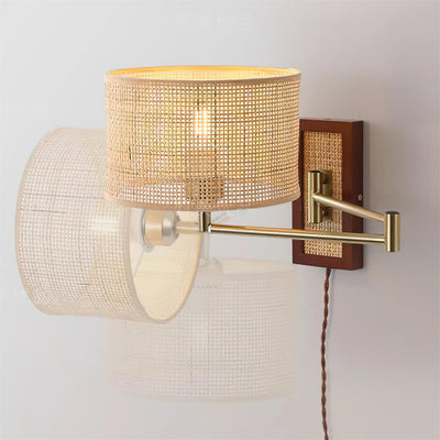 Rivaro Swing Arm Wall Lamp - Neutral Decor