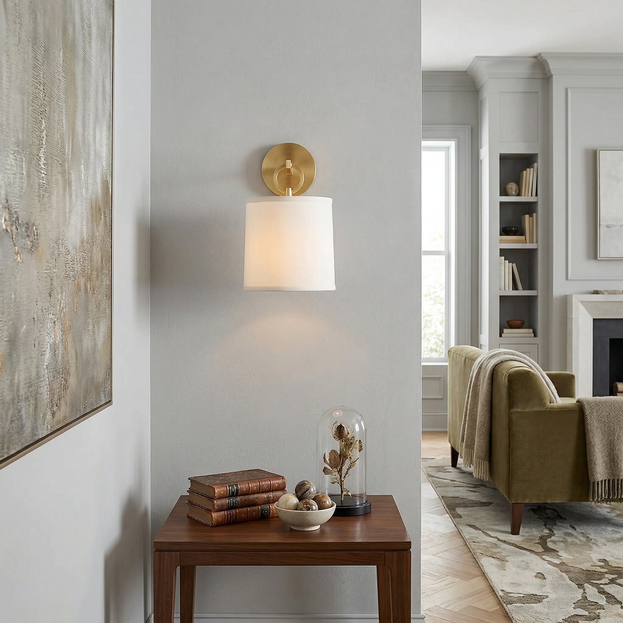 Dovercrest Circle Indoor Wall Light
