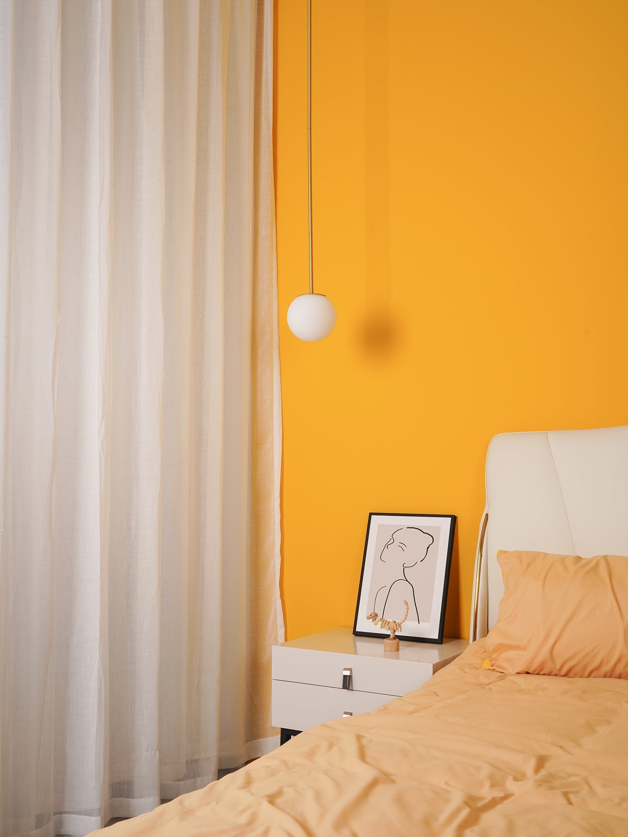 Oriinira Pendant Lamp Brass Architectural Collection