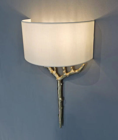 Ceryndir Antler Brass Wall Sconce