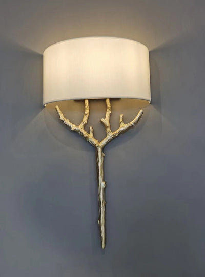 Ceryndir Antler Brass Wall Sconce