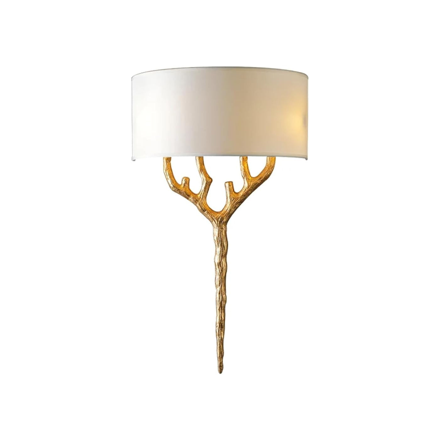 Ceryndir Antler Brass Wall Sconce