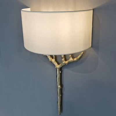 Ceryndir Antler Brass Wall Sconce