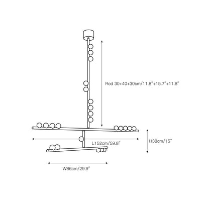 Rivoian Chandelier